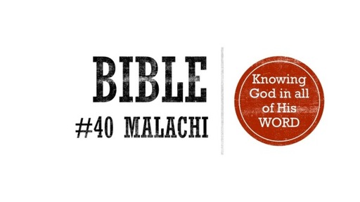 Malachi - Oct 25, 2020