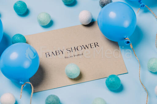 Boy Baby Shower Invitation