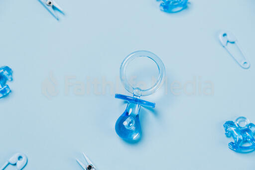 Blue Baby Items