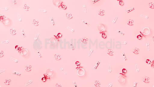 Pink Baby Items