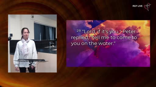 180920 Infill - Yasmin Chaffer - Walking on Water 180920 Infill - Yasmin Chaffer - Walking on Water