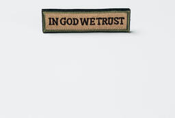 In God We Trust Patch  image 2