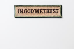 In God We Trust Patch  image 3