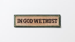 In God We Trust Patch  image 1