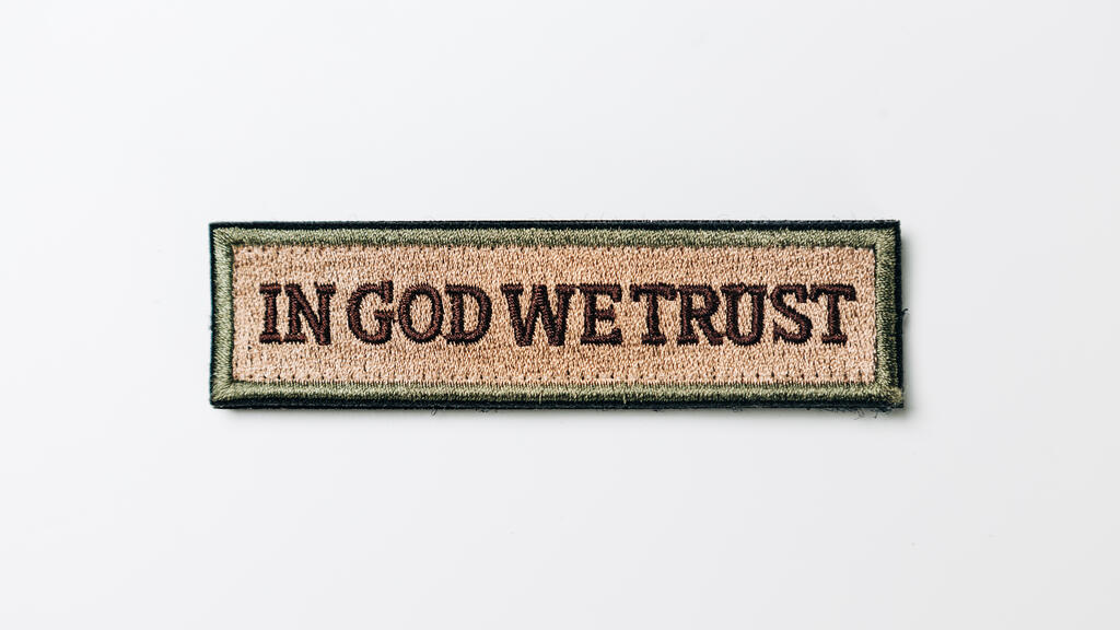 In God We Trust Patch large preview