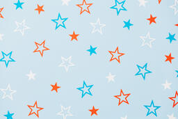 Red White and Blue Paper Stars  image 18
