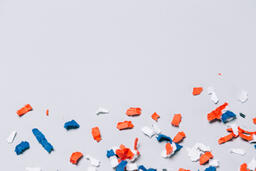 Red White and Blue Confetti  image 3
