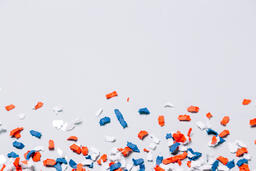Red White and Blue Confetti  image 2
