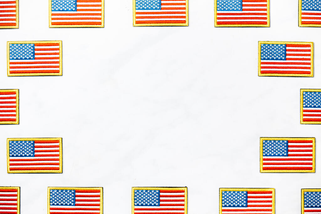American Flag Patch large preview