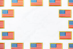 American Flag Patch  image 1