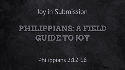 Joy in Submission