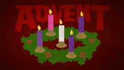 Advent Texture  PowerPoint image 1