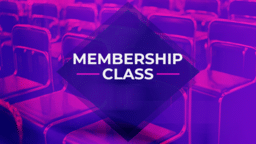 Membership Class  PowerPoint image 1