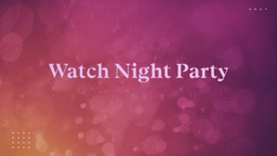Watch Night Party  PowerPoint image 1