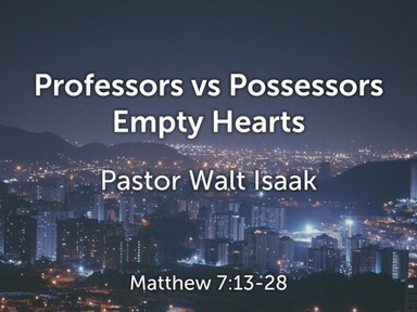 Professors vs. Possessors - Empty Hearts