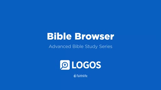 11. Bible Browser