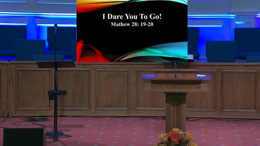 I DARE YOU TO GO- OCT. 18, 2020 I DARE YOU TO GO- OCT. 18, 2020