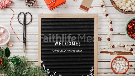 Welcome Letterboard