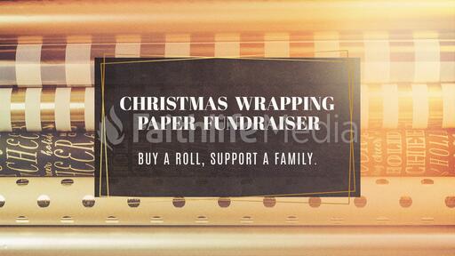 Christmas Wrapping Paper Fundraiser