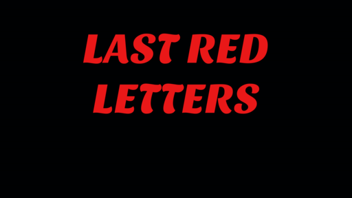 Last Red Letters