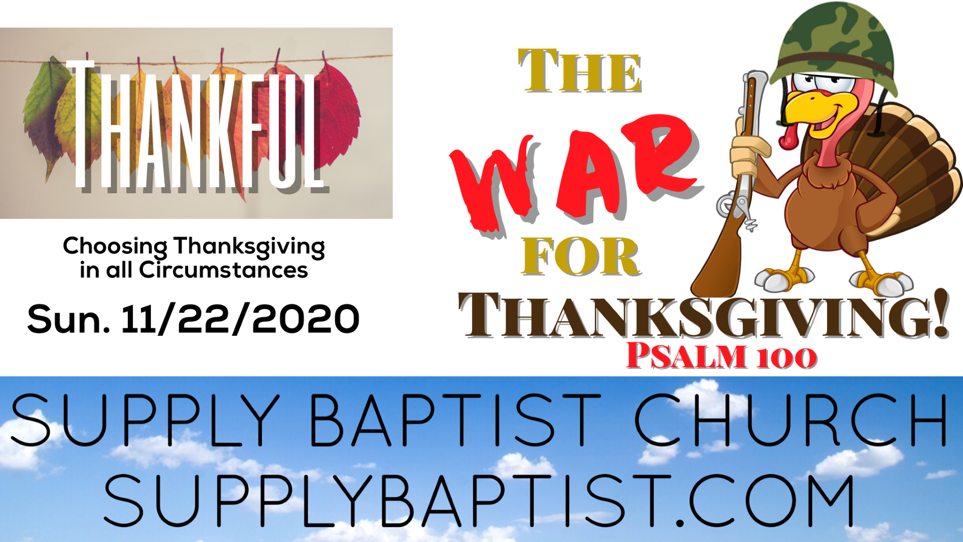 The War for Thanksgiving Faithlife Sermons