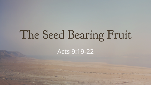 The Seed Bearing Fruit
