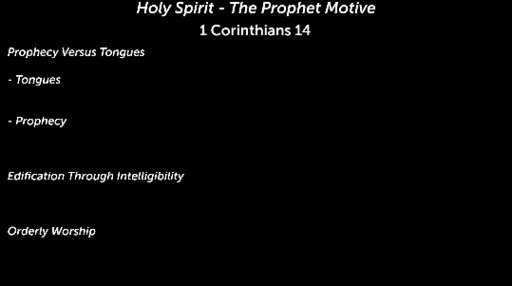 The Prophet Motive