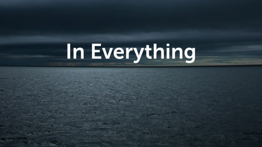 In Everything - #3 How?