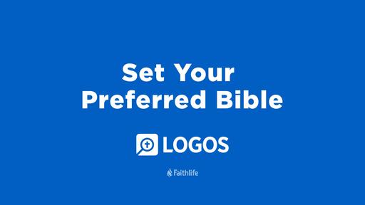 Set Your Preferred Bible