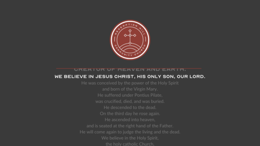 We Believe in Jesus Christ, His Only Son, Our Lord
