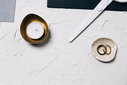 Wedding Bands and a Tea Light  image 8