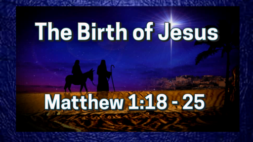December 6, 2020  Birth of Jesus
