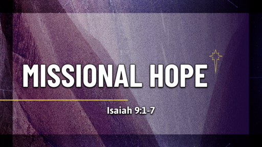 Missional Hope