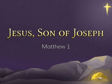 Jesus, Son of Joseph