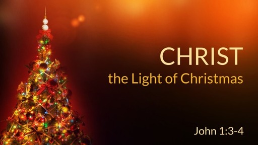 Christ the Light of Christmas