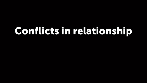 Conflicts in relationship