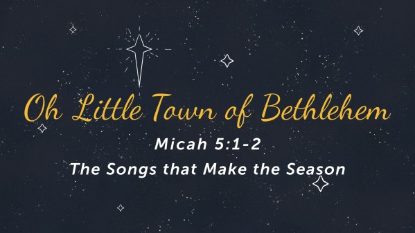 Oh little town of Bethlehem - Logos Sermons