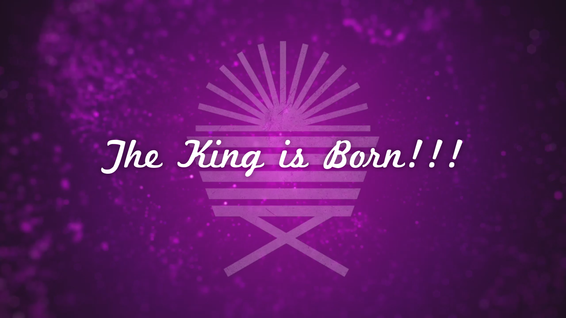 Sunday Dec 20, 2020 The King is Born!!! Logos Sermons