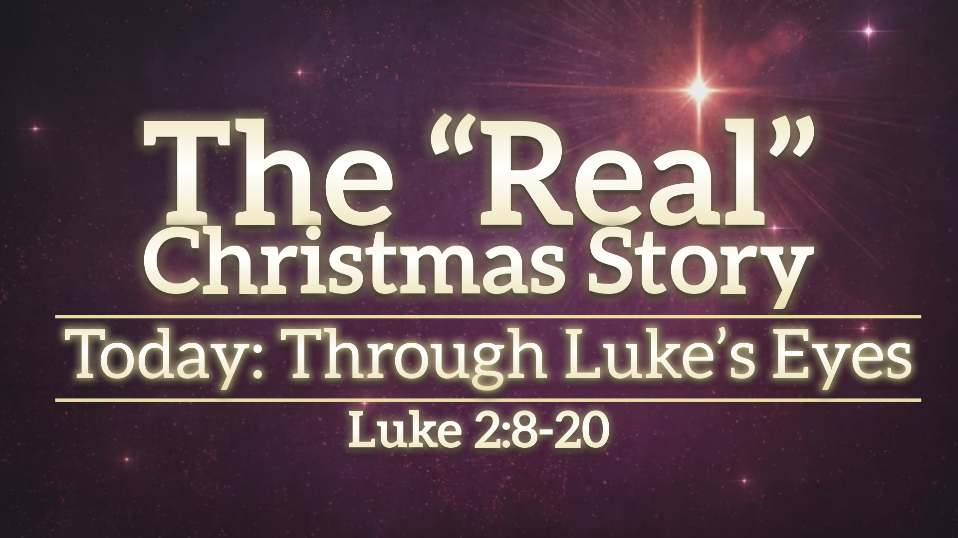 The "Real" Christmas Story Part 3 Faithlife Sermons