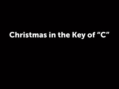 Christmas in the Key of "C"