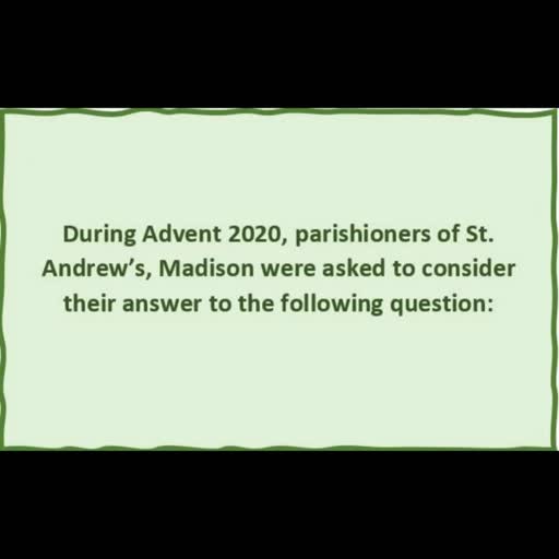 9 - Christmas Eve Offering St Andrews