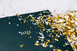 2021 Notebook with Confetti  image 8