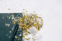 2021 Notebook with Confetti  image 7