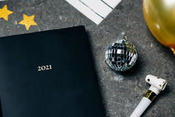 2021 Notebook with New Year's Eve Party Items  image 6