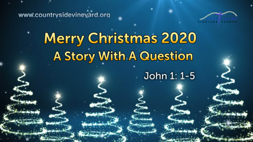Merry Christmas 2020 - A Story With A Question