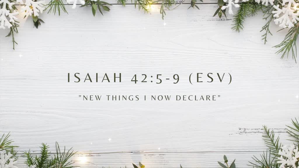 Isaiah 42 5 9 New Things I Now Declare Faithlife Sermons isaiah-42-5-9-new-things-i-now-declare-faithlife-sermons