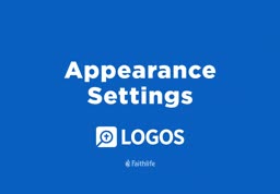 Appearance Settings