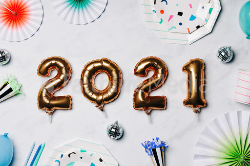 2021 New Year's Party Supplies