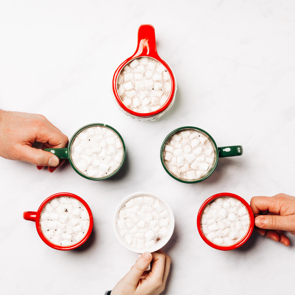 Hot Cocoa Mugs in the Shape of a Tree large preview