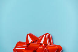 Large Red Gift Bow  image 4